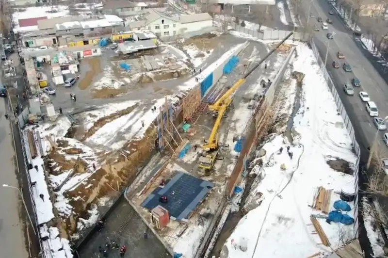 Движение транспорта на развязке Сейфуллина – Жансугурова в Алматы планируют открыть в этом году