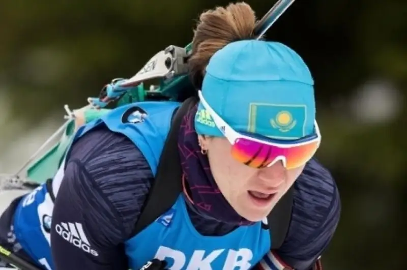 Казахстанские биатлонистки остались вне общего зачета эстафеты этапа Кубка мира