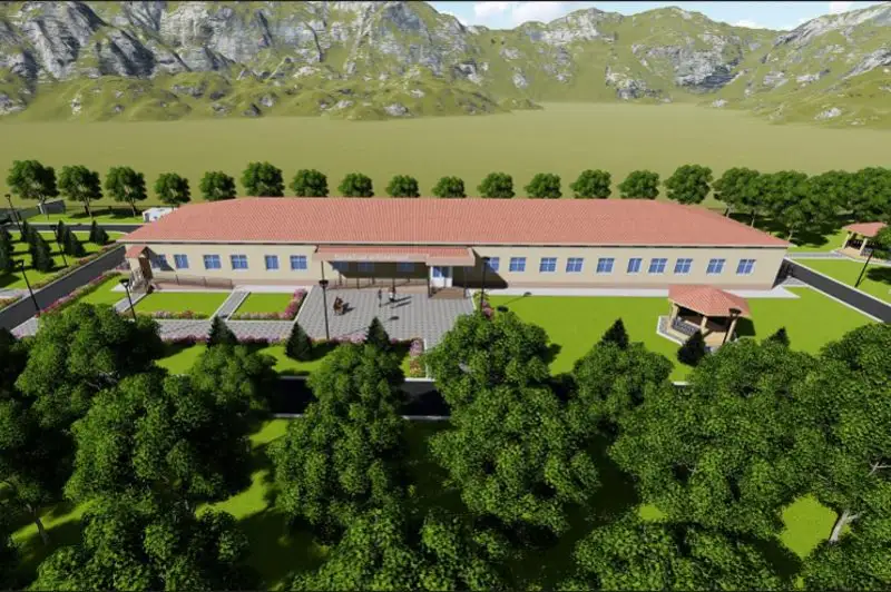 Túlkibas aýdanynda jańa emhana boı kóteredi