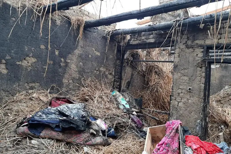 В Кызылорде пострадавшую от пожара семью обеспечат временным жильем