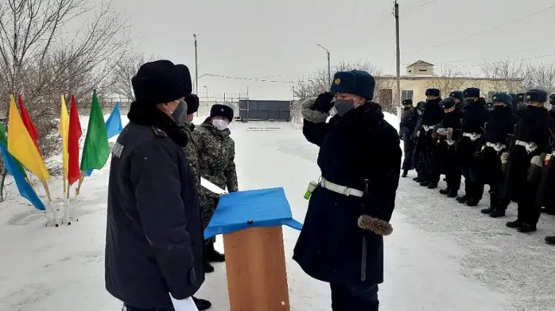 Более 200 солдат впервые заступили на боевую службу в Караганде