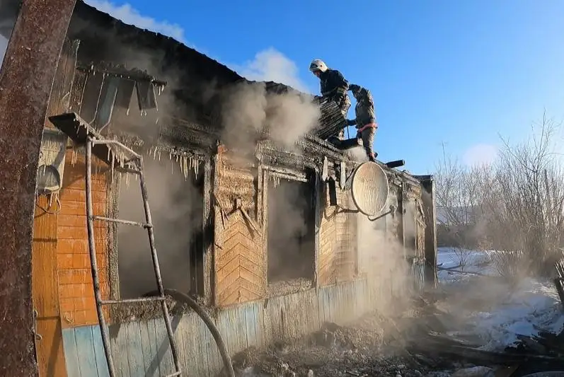 Семья погибла в пожаре в СКО