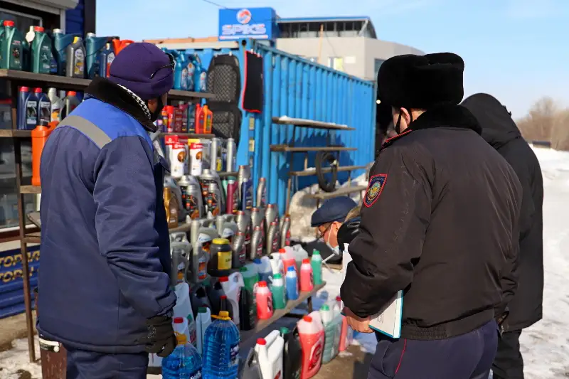 Стеклоомывающую жидкость с ядом продавали в одном из магазинов Усть-Каменогорска