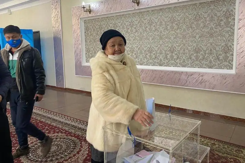 Я голосую за процветающий Казахстан – жамбылский фермер Мария Ибраимова