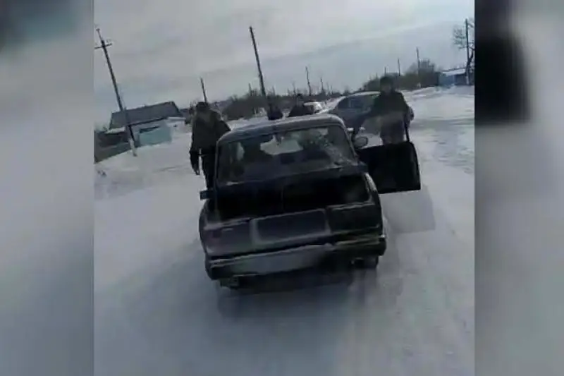 Пьяного автоугонщика задержали костанайские полицейские