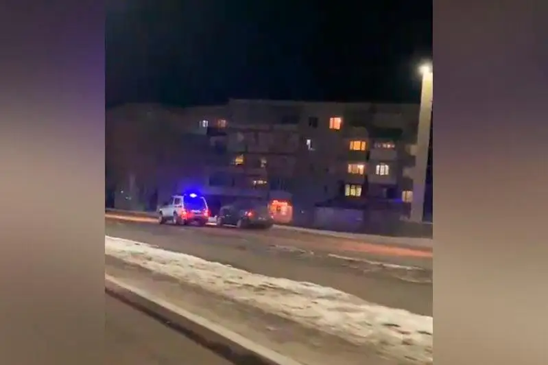 После ДТП водитель устроил гонки с полицейскими авто в Экибастузе