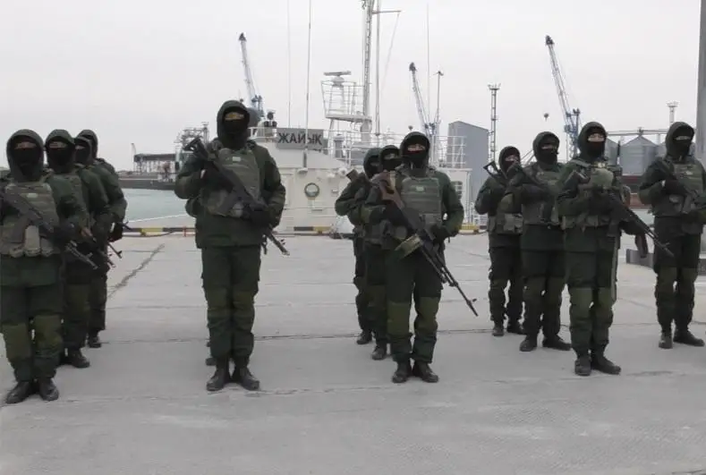 Военные моряки и морские пехотинцы прошли совместные учения в Актау