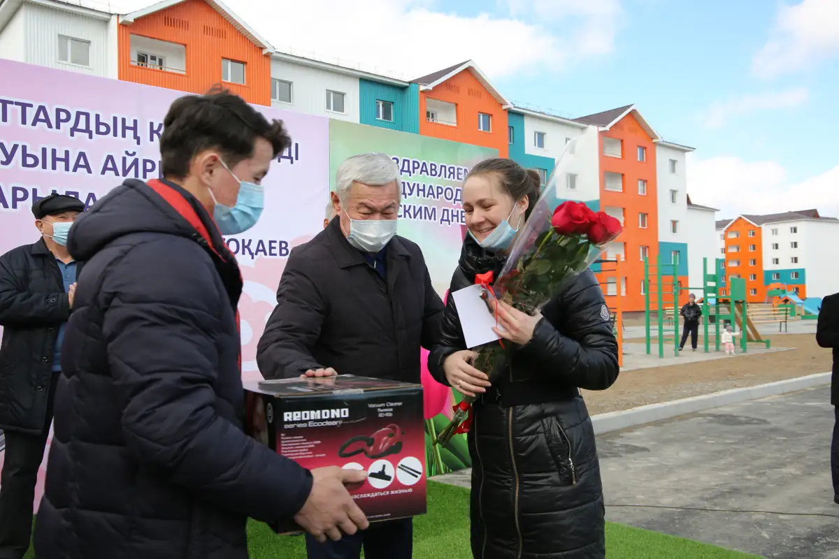 135 семей в Таразе получили квартиры