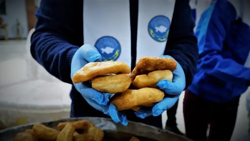 «Бауырсак party» провели волонтеры в столице в честь Наурыза