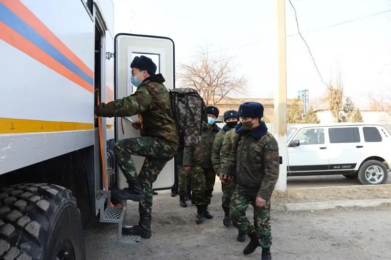 Республиканское командно-штабное учение «Көктем-2021» проходит в Туркестанской области