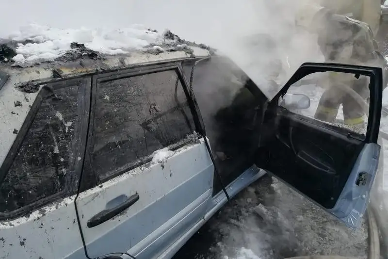 Около 40 автомобилей сгорели с начала года в ВКО