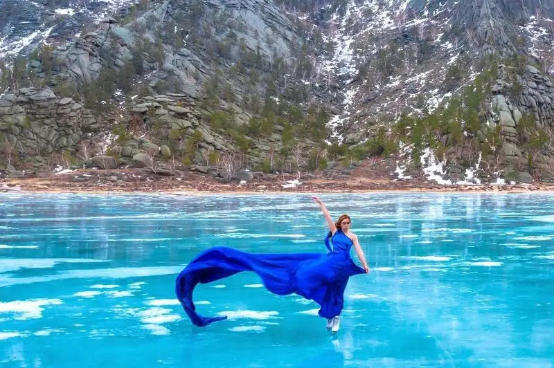 Известная катанием на БАО фигуристка снова восхитила Сеть, показав красоту Баянаула