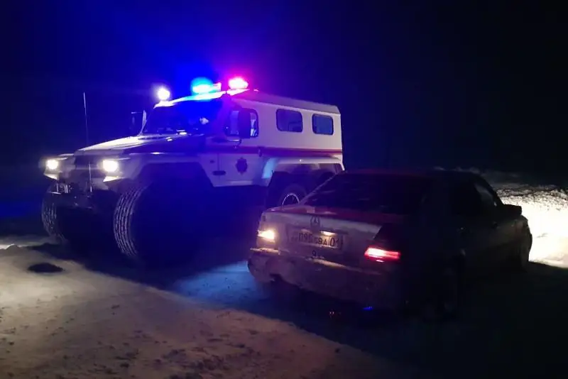 Девять человек из снежного плена вызволили близ Экибастуза