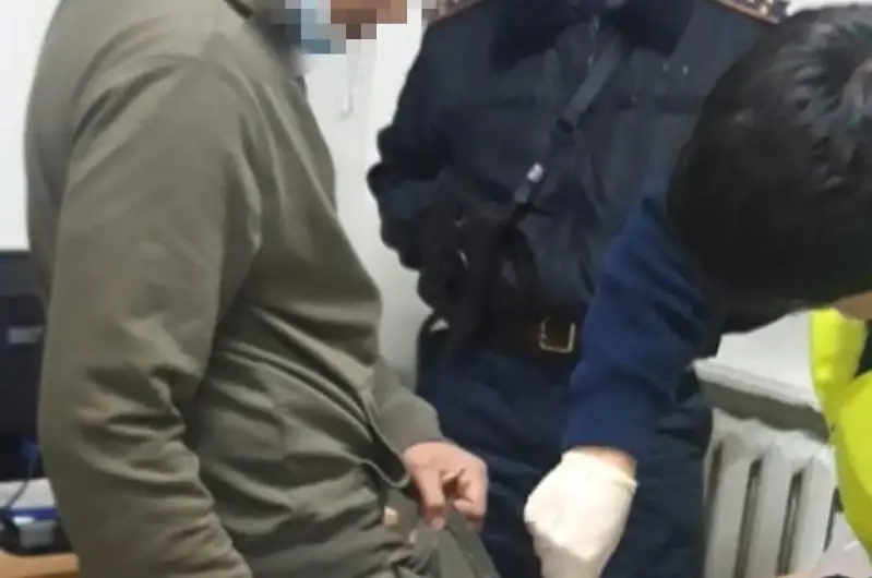 Водителя в наркотическом опьянении задержали в Туркестанской области