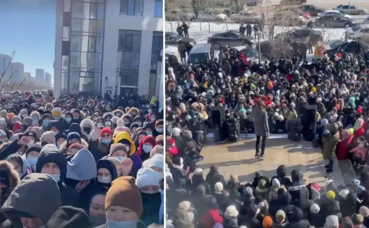 Инцидент с массовым скоплением людей в Нур-Султане прокомментировали в Комитете санэпидконтроля