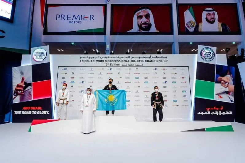 Казахстанец стал чемпионом мира по джиу-джитсу в Абу-Даби