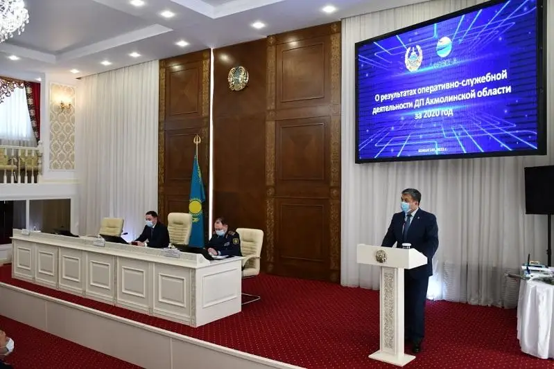 Уровень преступности снизился в Акмолинской области