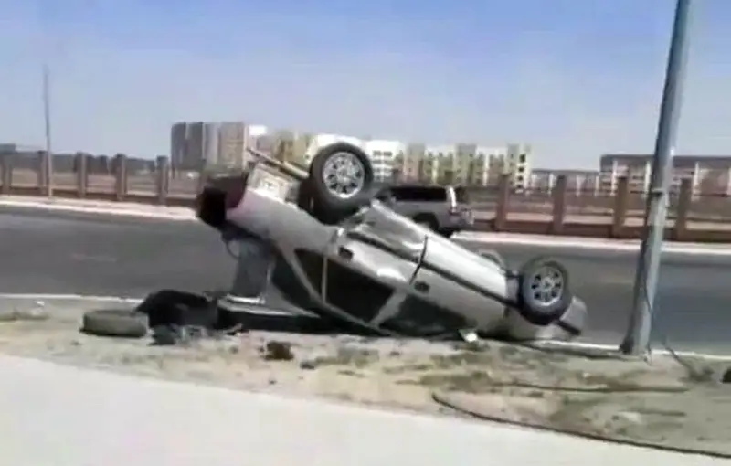 Автомобиль перевернулся в Актау