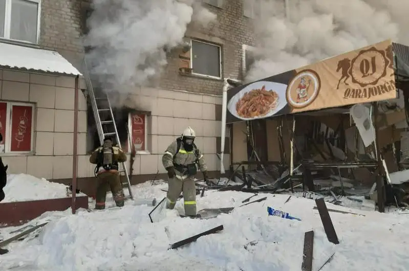 Взрыв газа в Петропавловске: погибли арендатор и сотрудница кафе