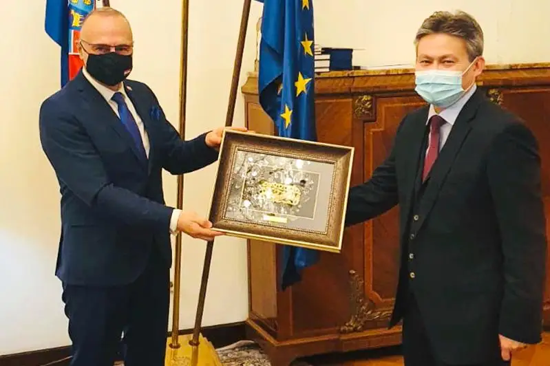 Посол Казахстана встретился с министром иностранных и европейских дел Хорватии