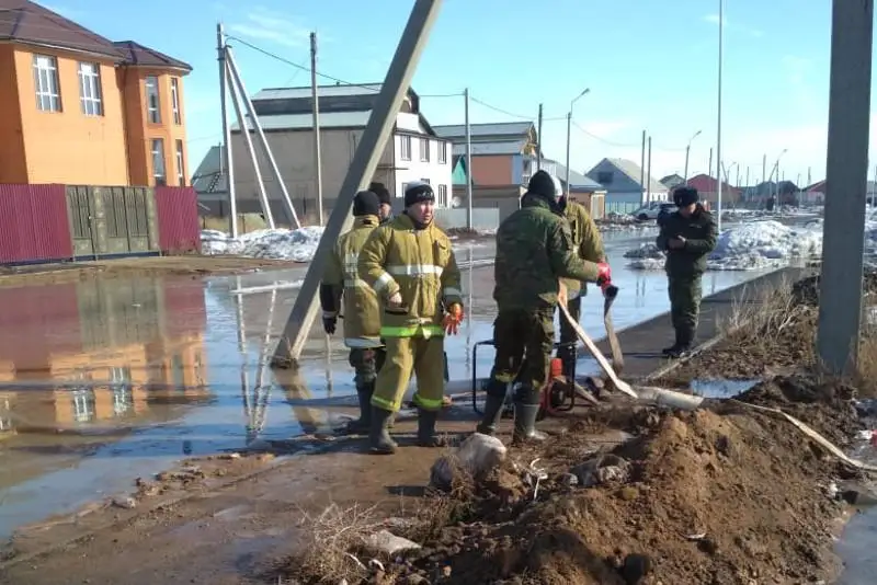 Как проходит паводок в пристоличном Целиноградском районе, рассказали в ДЧС