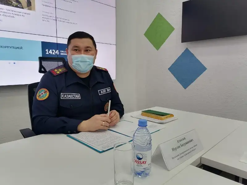 Количество пожаров увеличилось на 40% в Акмолинской области