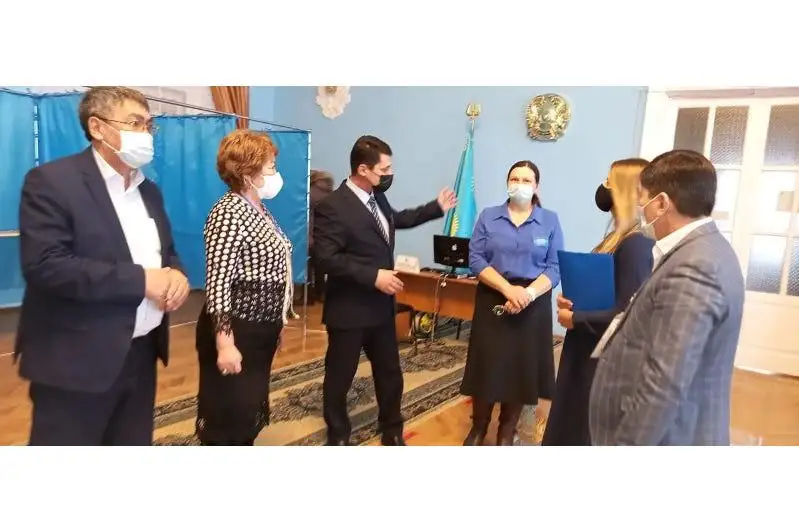 Наблюдатели ознакомились с готовностью избирательных участков к проведению выборов в СКО