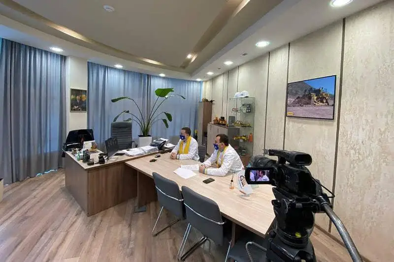 В трудовом коллективе ТОО «Имсталькон-Темиртау» разъяснили предвыборную программу партии «Nur Otan»