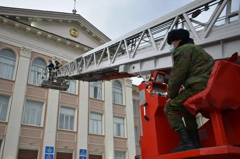 Cейсмотренировку провели в Таразе