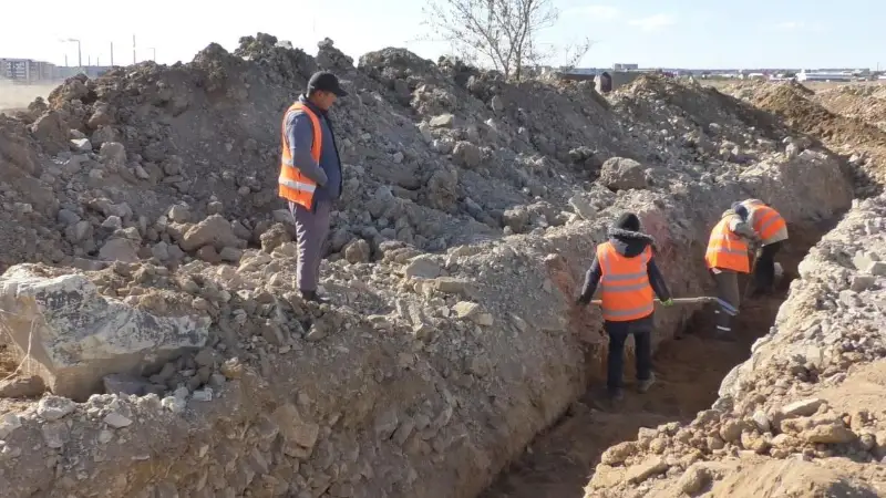 Строительство новой тепломагистрали завершится в Балхаше в 2021 году