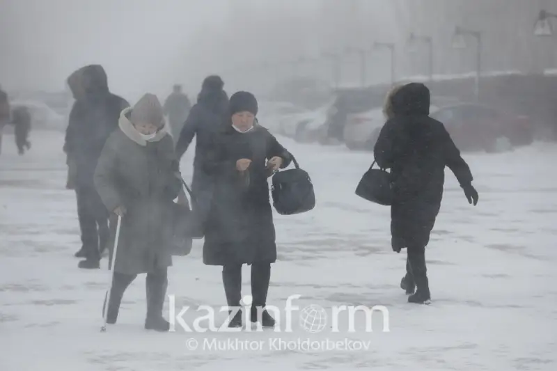 Qazgıdromet: Respýblıkanyń basym bóliginde burqasyn bolady