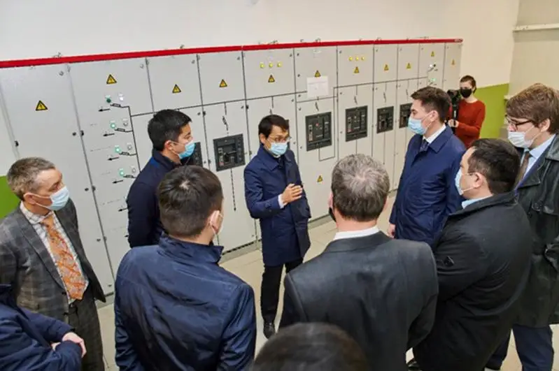 Багдат Мусин посетил ЦОД Транстелеком в Уральске