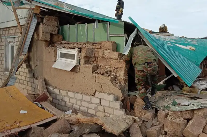 Взрыв газбаллона в Актюбинской области: двое с ожогами в больнице