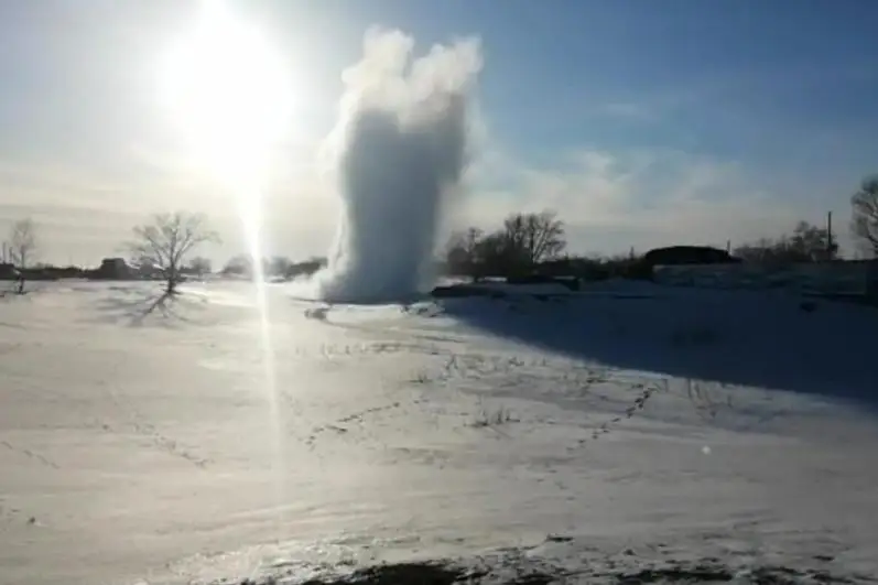 Лёд взрывают на реках Карагандинской области