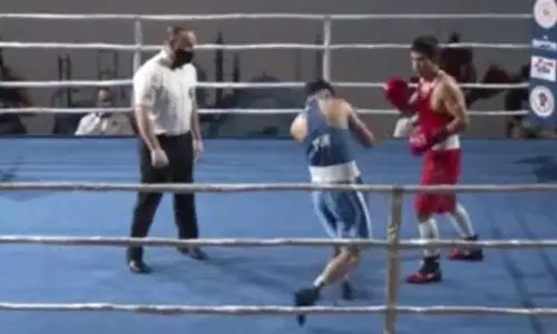 Чемпион Казахстана отправил в нокдаун и нокаутировал соперника на турнире в Турции