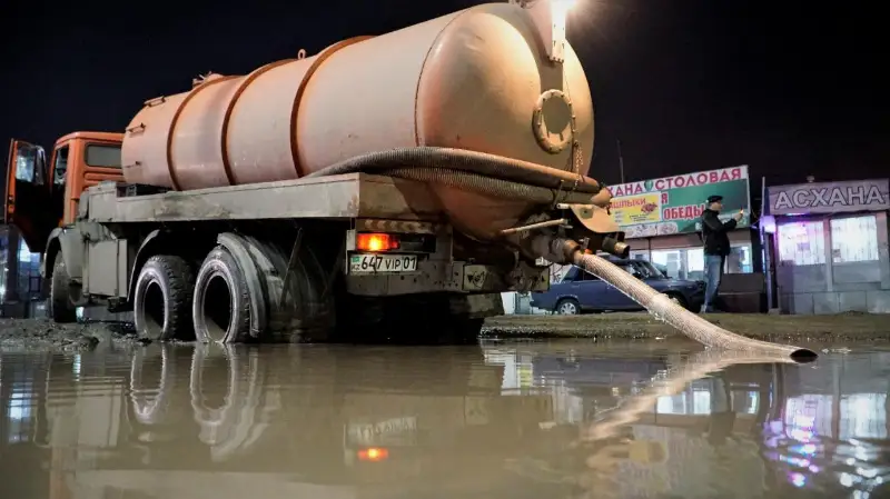 Ежесуточно в столице откачивают до 30 тысяч кубометров воды