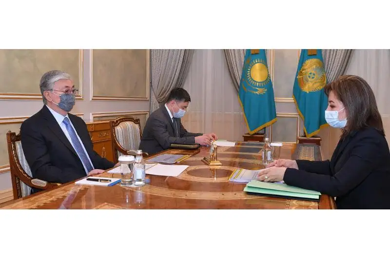 Президент РК принял председателя Агентства по регулированию и развитию финансового рынка