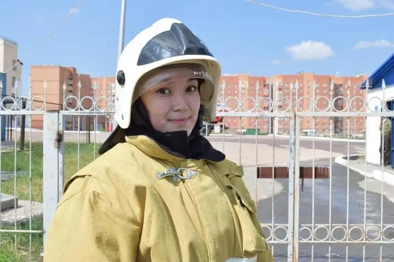 Арайлым, девушка-пожарный: Горжусь своей профессией