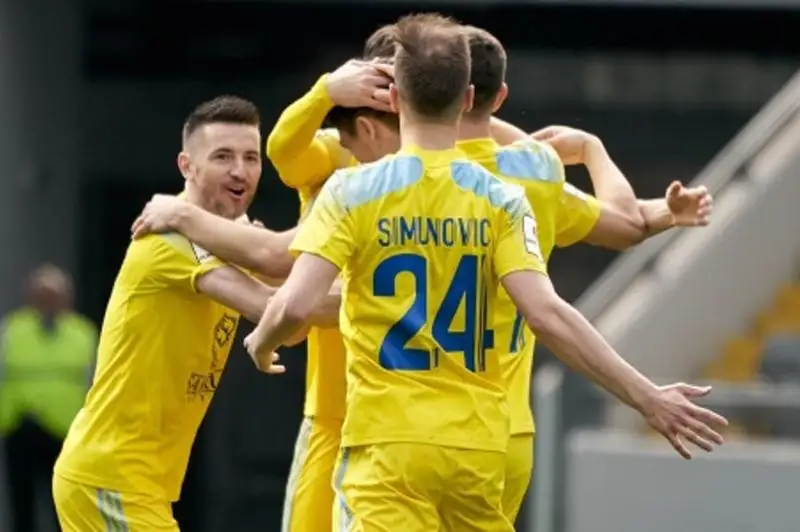 «Астана» обошла «Кайрат» в рейтинге лучших клубов Европы