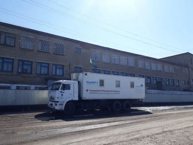 Личный состав акмолинской колонии вакцинировался от КВИ