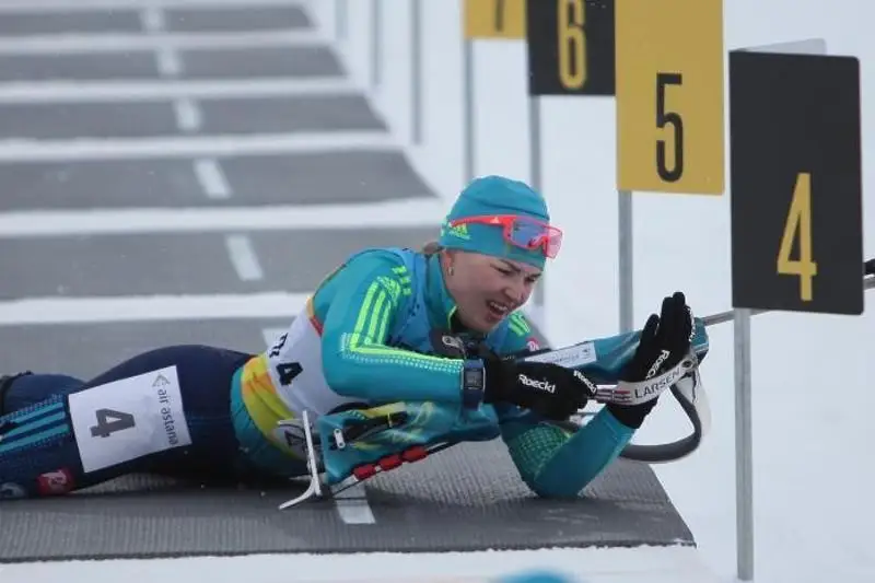 Масс-стартом завершился второй этап Кубка Казахстана по биатлону в Щучинске