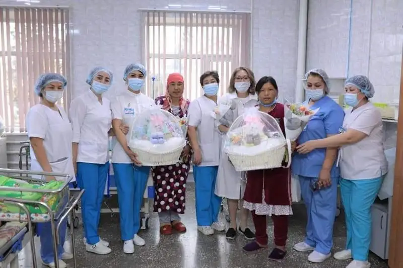 Тройня родилась в Туркестанской области накануне 8 Марта