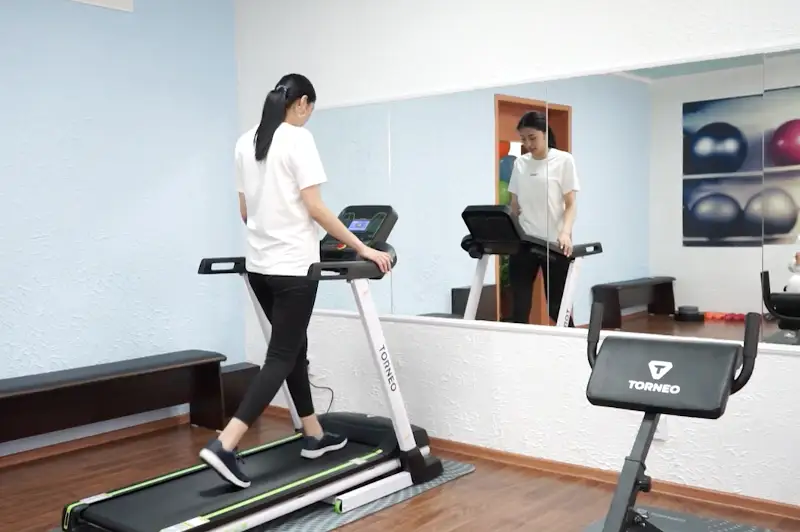 Свой фитнес-зал появился у работников службы 103 Павлодарской области