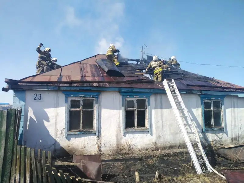 Два человека погибли в пожарах в Акмолинской области