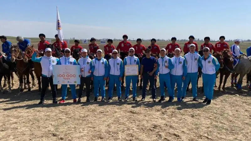 Команда Карагандинской области стала призером республиканского турнира по кокпару