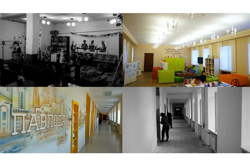 Старые и заброшенные здания возвращают к жизни в Павлодарской области