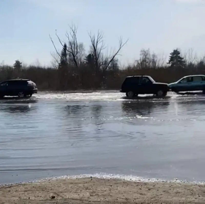 Участок дороги «Челябинск – Новосибирск» затопило в СКО