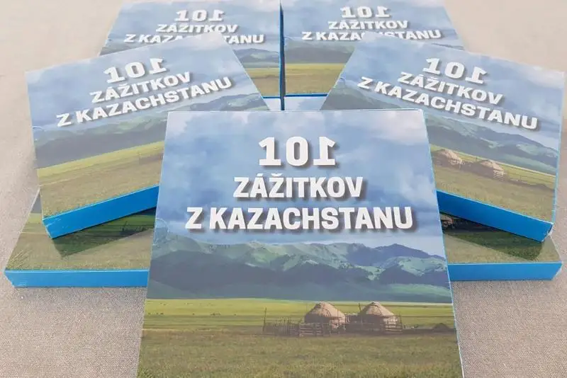 Презентована книга «101 впечатление от Казахстана» на словацком языке