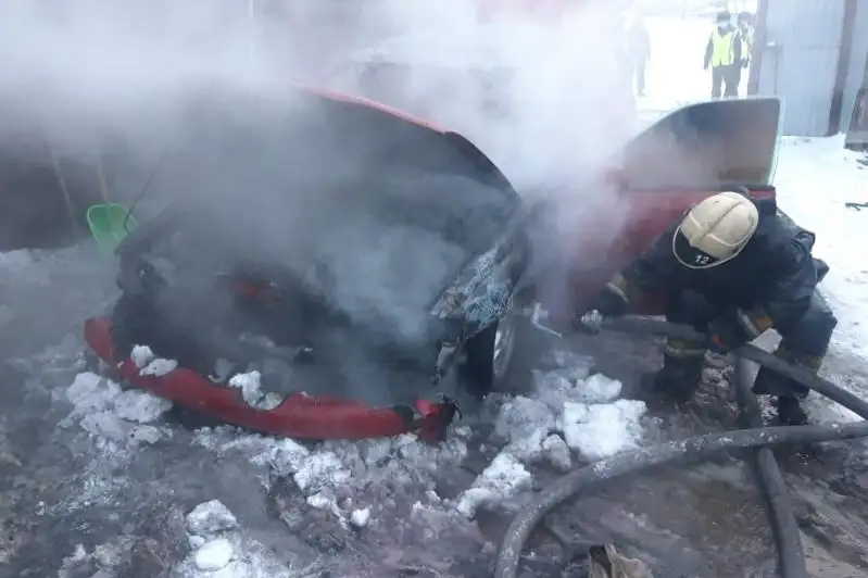 Около 40 автомобилей сгорело с начала года в ВКО