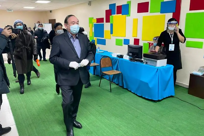 Али Бектаев проголосовал на выборах депутатов Мажилиса Парламента и маслихатов РК